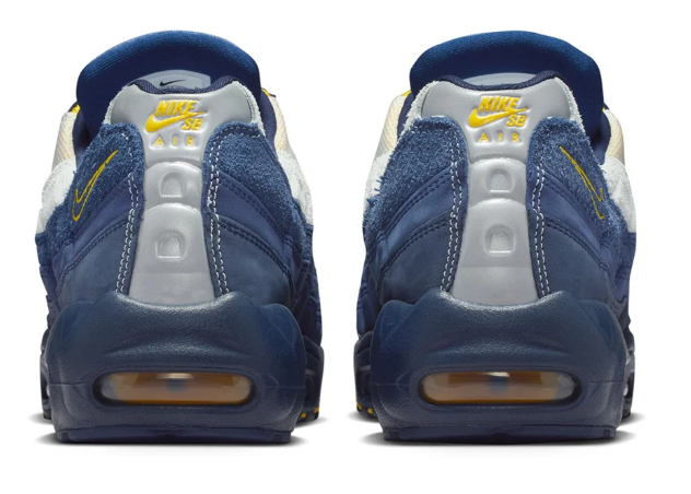 Nike SB Air Max 95 'Eric Koston' – Navy/Gray/Yellow
