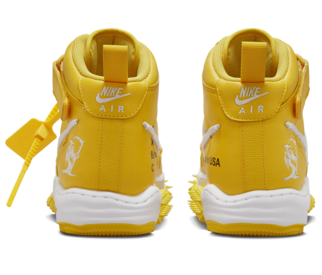 Nike x Off-White Air Force 1 Mid SP 'Varsity Maize'
